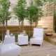 A deck extends living space